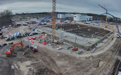 Mercury marks first prime contractor project in Denmark with record pour