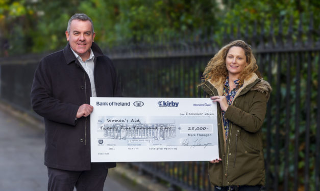 Kirby marks festive season with €100K charity donations to Focus Ireland, Women’s Aid and UNICEF