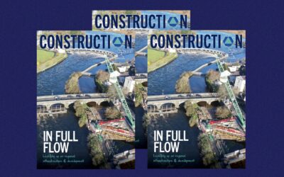 Regional development and infrastructure investment in the latest edition of the CIF Construction magazine – out now
