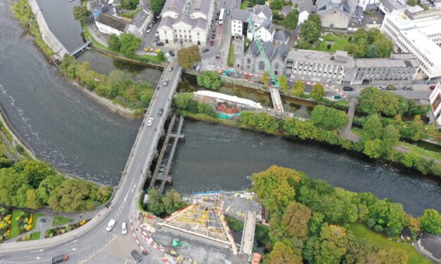 Big picture project: Galway city’s Salmon Weir Bridge