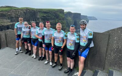 Pedal power triumphs in the great on yer bike challenge in aid of the Lighthouse Construction Industry Charity