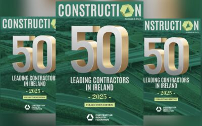 CIF Top 50 Contractors 2025 in the latest edition of Construction magazine – out now