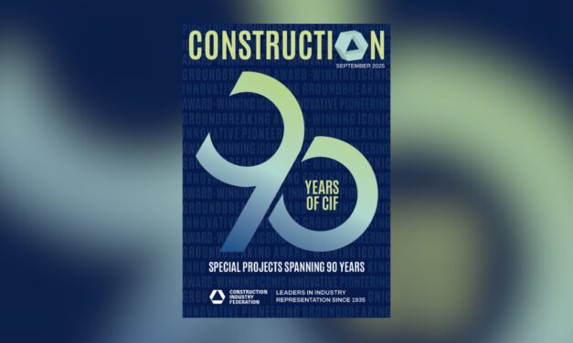 90 years of CIF and 90 special projects in the latest edition of Construction magazine – out now